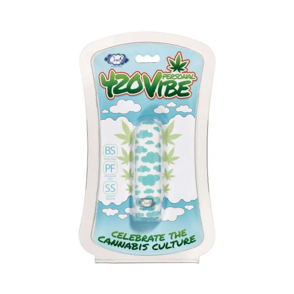 420 Stubby Vibe White/blue Cloud