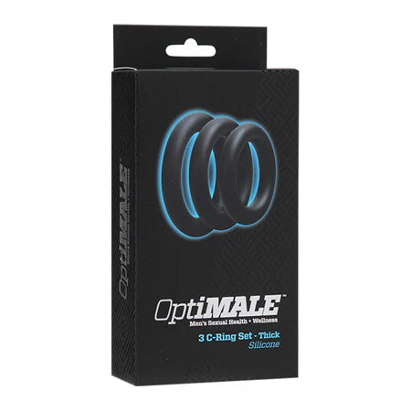 Optimale 3 C-ring Thick Set Black