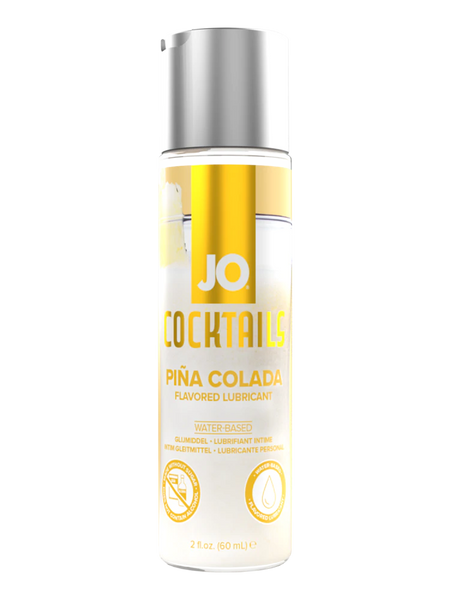 JO Cocktails - Pina Colada Flavored Lubricant - 2 floz 60 mL