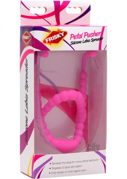 Petal Pusher Silicone Labia Spreader Pink
