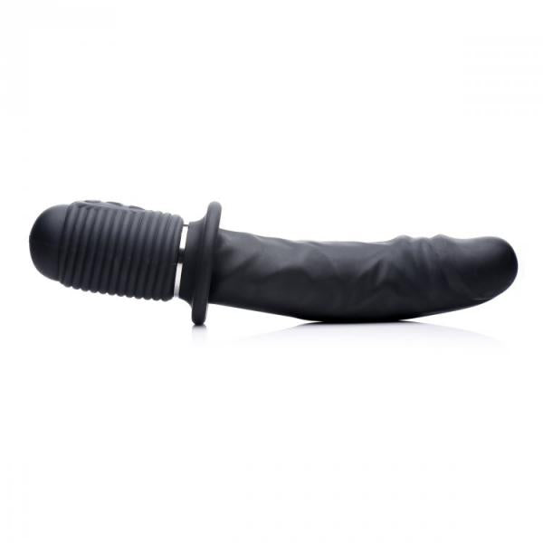 Power Pounder Vibrating And Thrusting Silicone Dildo
