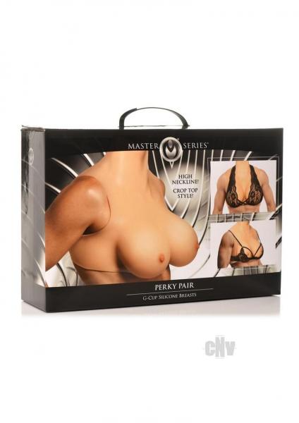 Perky Pair G-cup Wearable Silicone Breasts