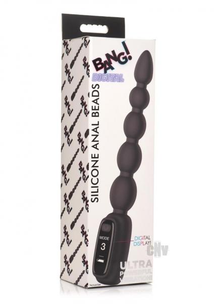 Silicone Anal Beads With Digital Display