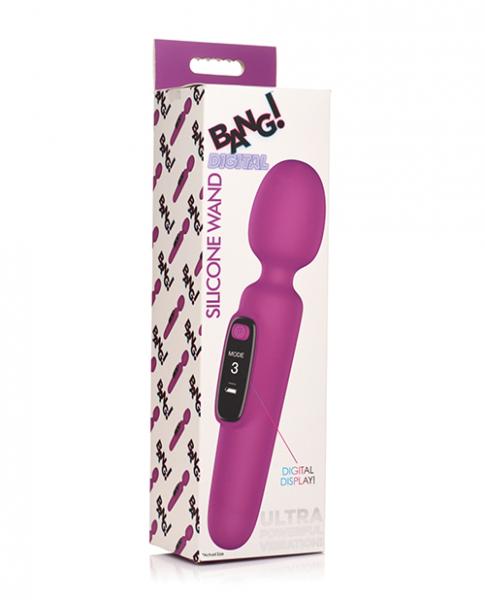 Digital Silicone Wand With Display