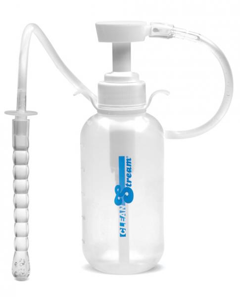 Clean Stream Pump Action Enema Bottle With Nozzle
