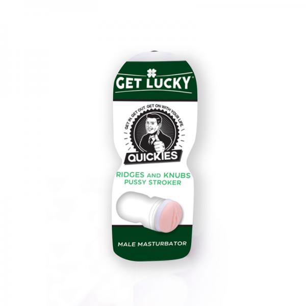 Get Lucky Quickies Ridges And Knubs Pussy Stroker Male Masturbator