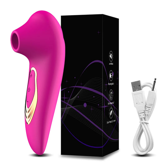 Powerful Clitoral Suction Vibrator - Vacuum Stimulator for Women's Pleasure