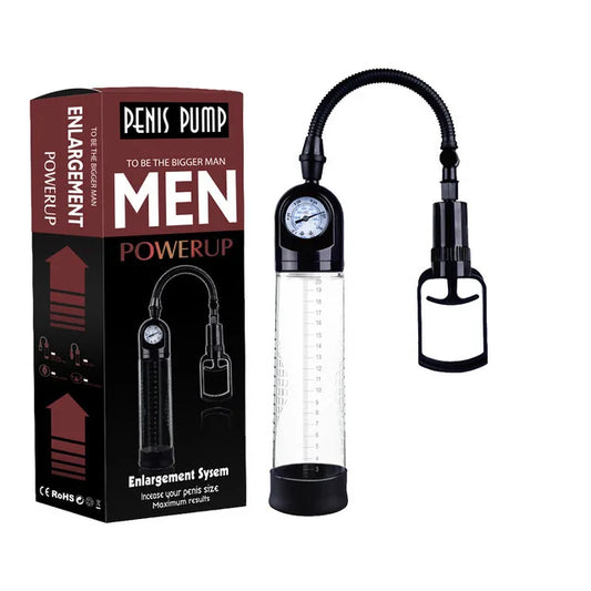 Male Penis Pump Manual Penis Enlarger Enhancement Erection SexToys