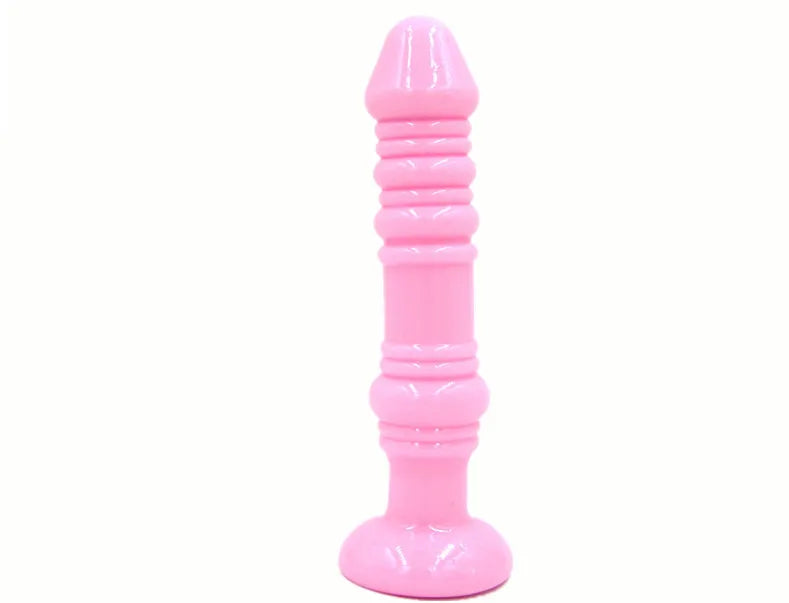 Silicone Thread Anal Plug Beads Jelly Toys Skin Anal Butt Plug for Woman and Men