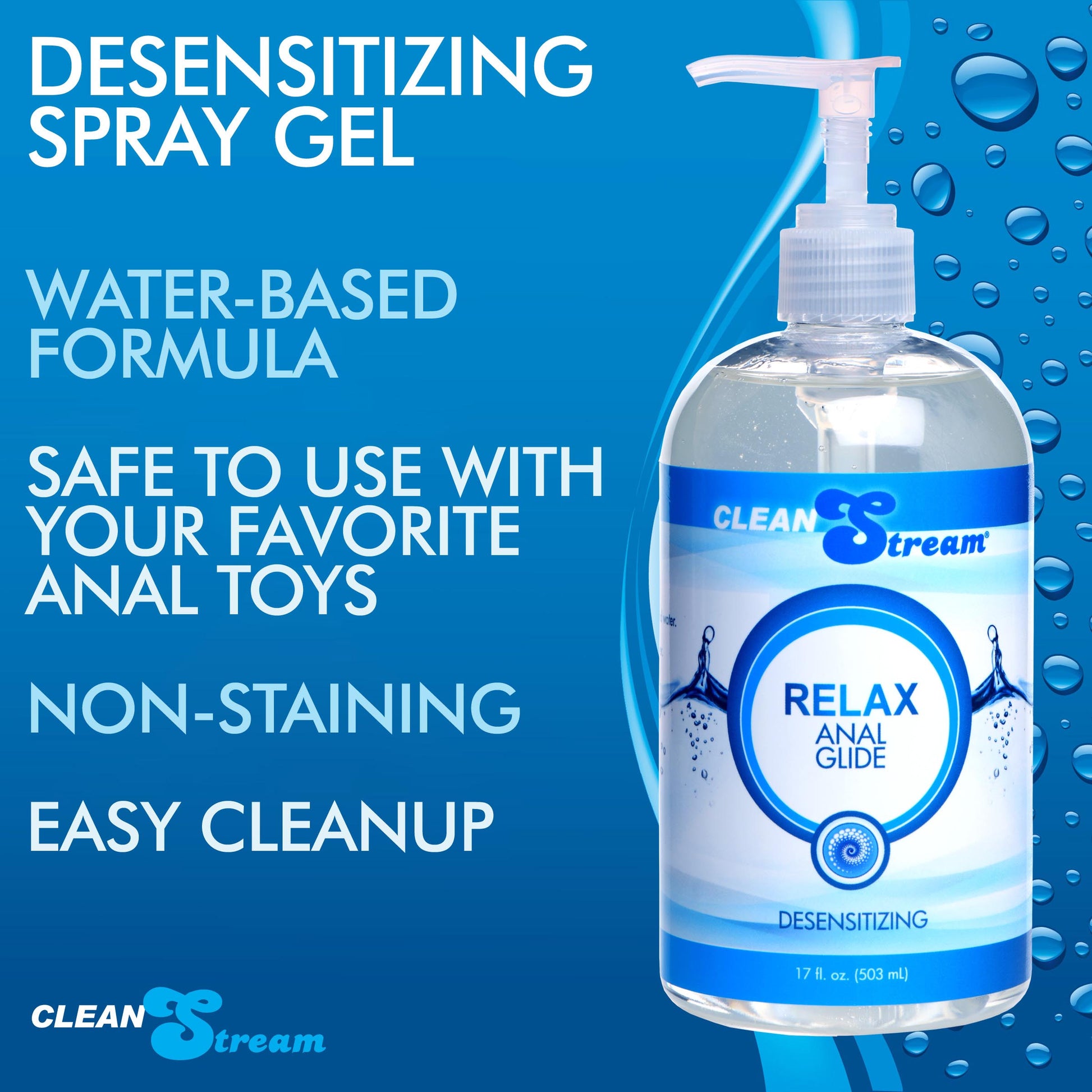 water based lubricant, lube, water lube, anal lube, personal lubricant