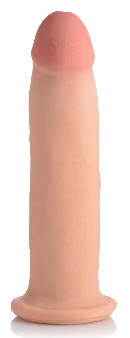 9 Inch Ultra Real Dual Layer Suction Cup Dildo Without Balls