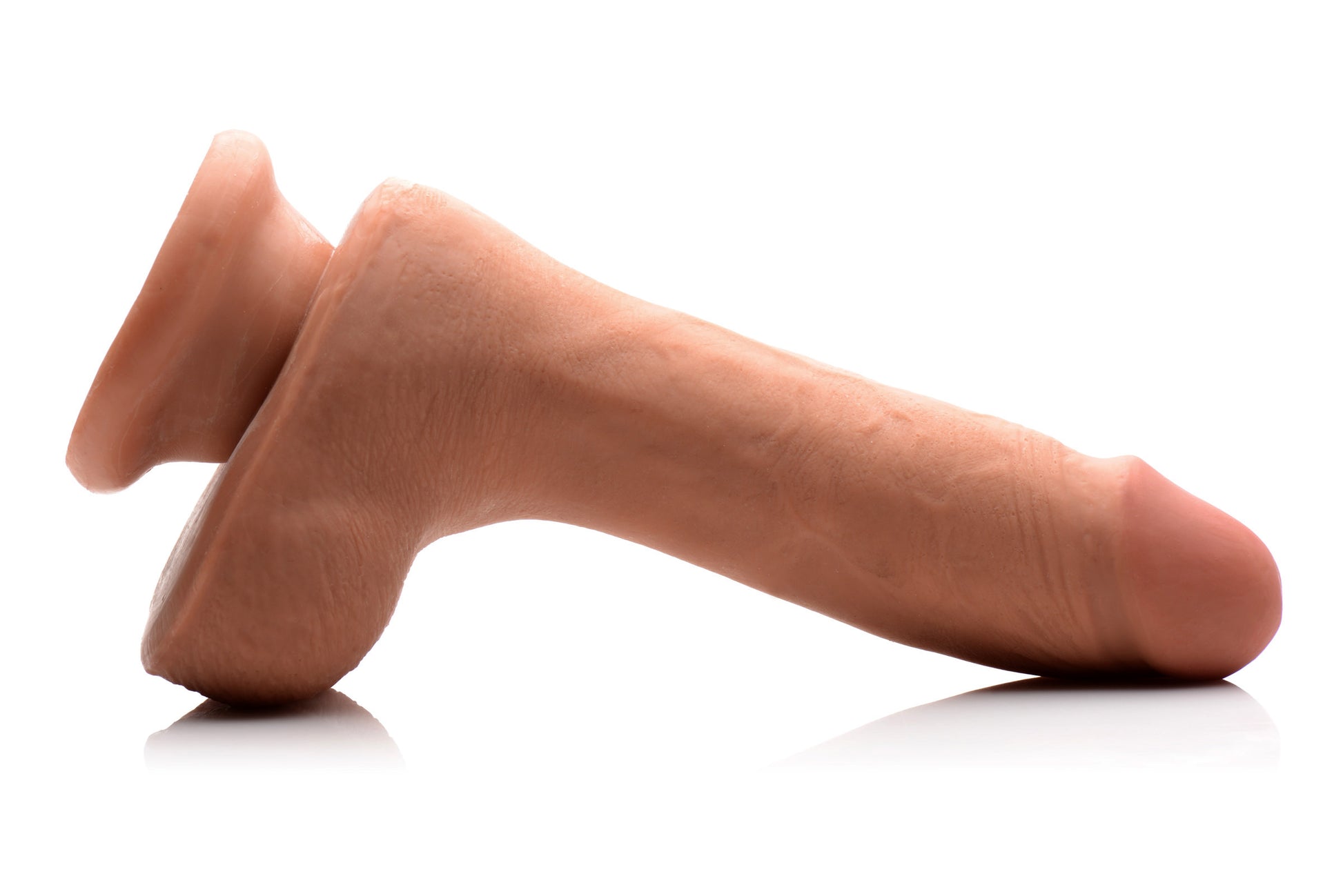 dildo, suction base, realistic, balls