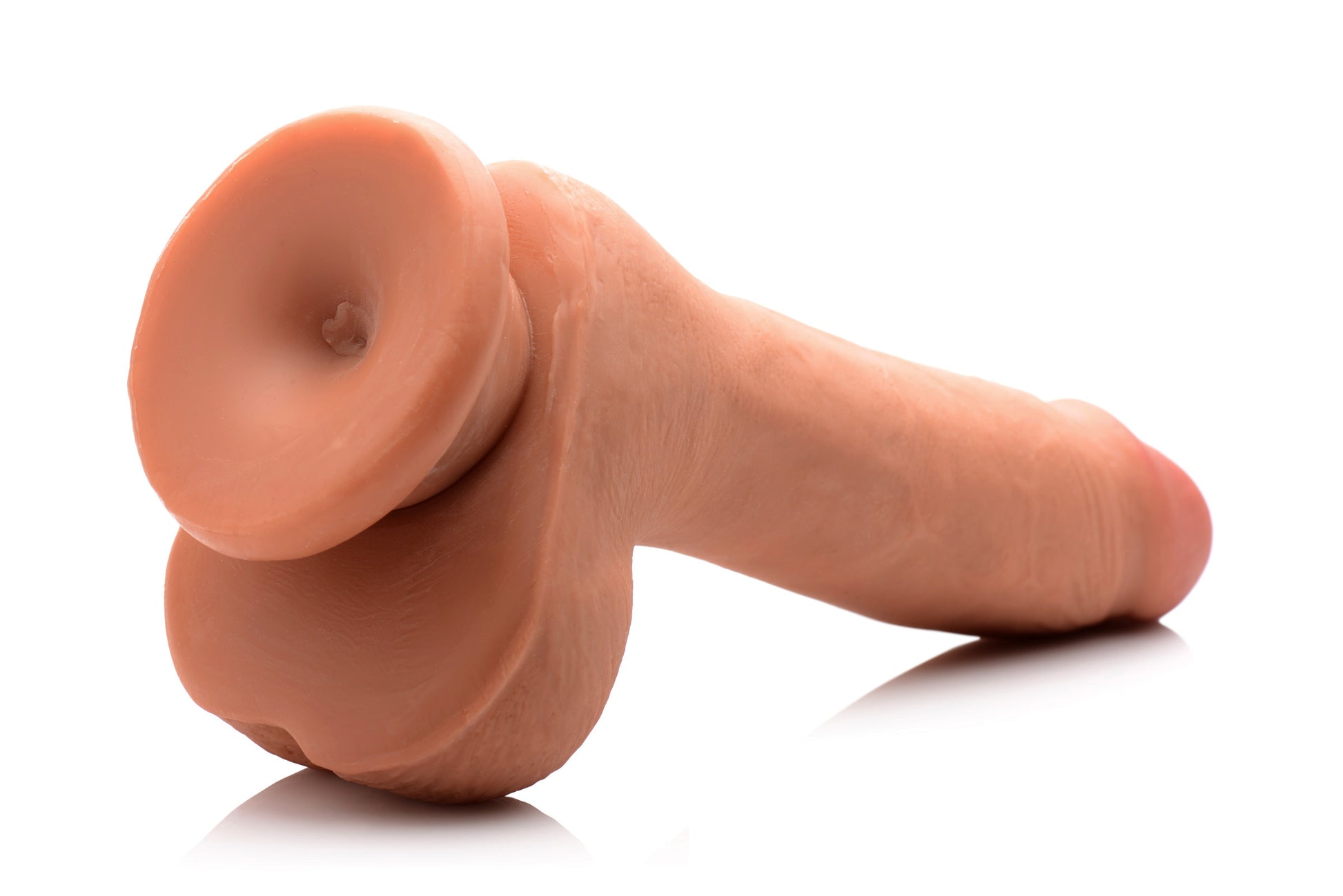 dildo, suction base, realistic, balls