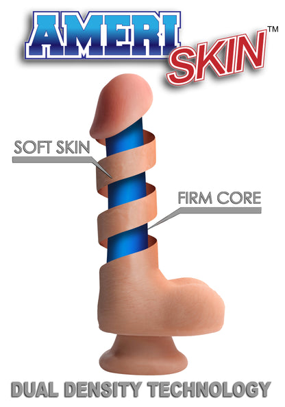 dildo, suction base, realistic, balls