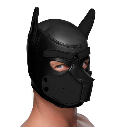 puppy, hood, gag, muzzle, bondage gear, bdsm wear