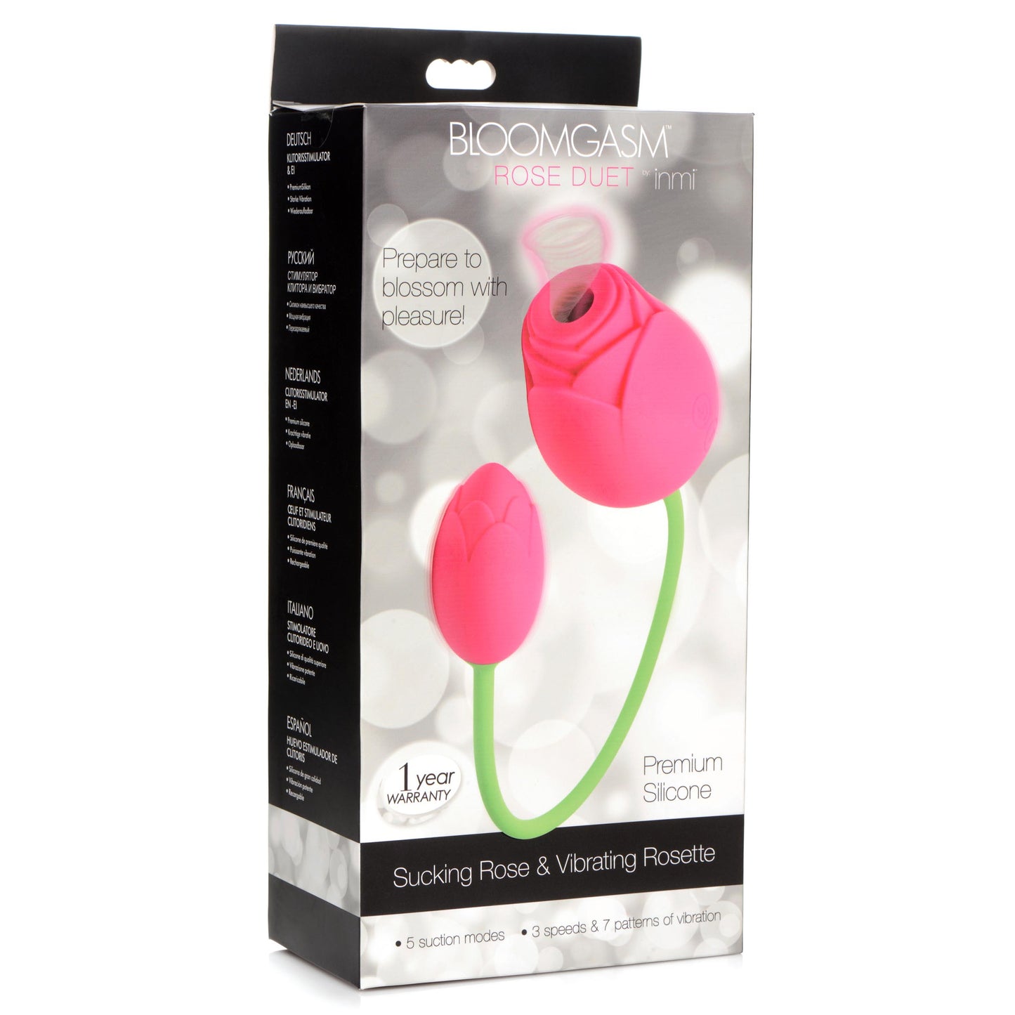 air suction, vibrating, vibe, women, vaginal, g spot, clitoral stimulator, dual, double vibrator, sex toy, adult toy sucking, rose