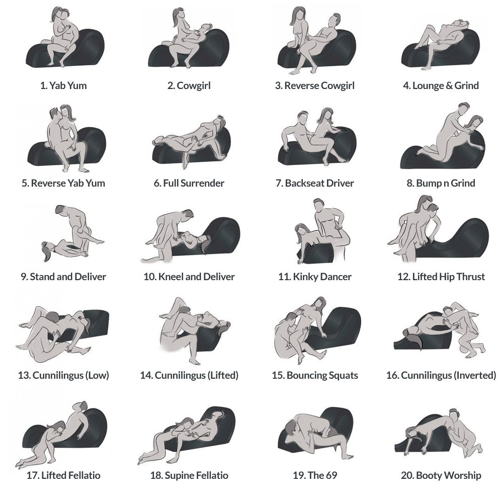 Kinky Couch Sex Chaise Lounge With Love Pillows