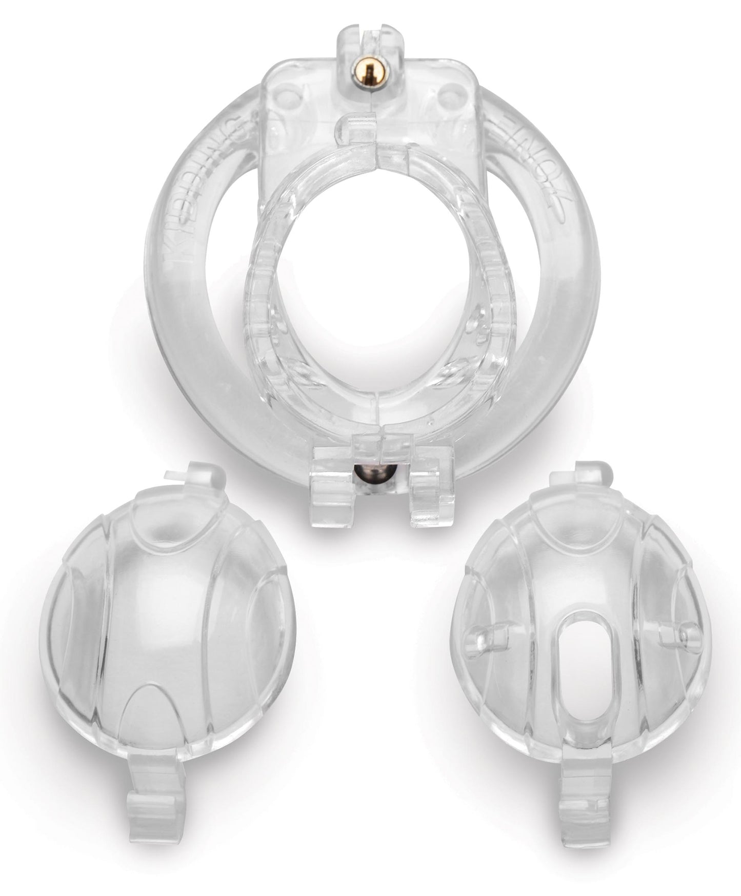 Lockdown Customizable Chastity Cage - Clear