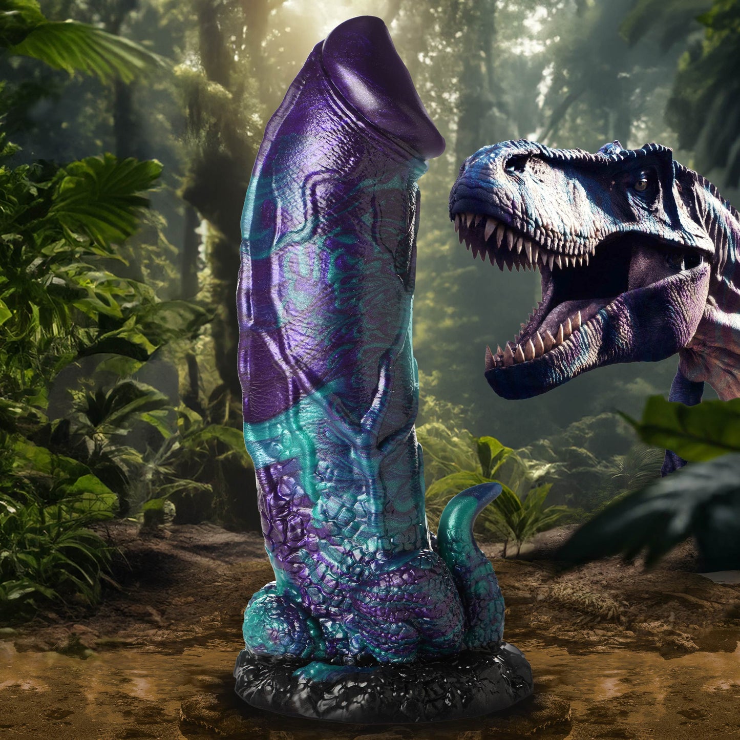 Dino-dick Silicone Dildo