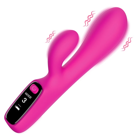 rabbit vibrator, bunny vibrator, dual, double, vibe, clitoral, g spot, g-spot, women, sex toy, adult toy