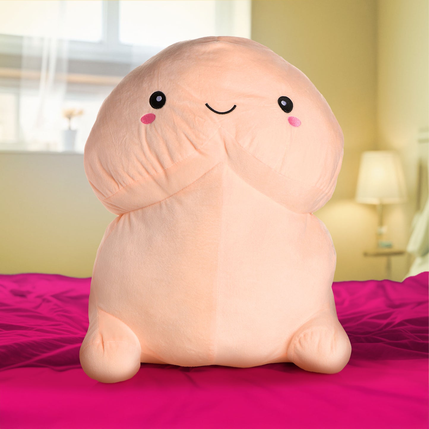Chibi Happy Peckers Pillow