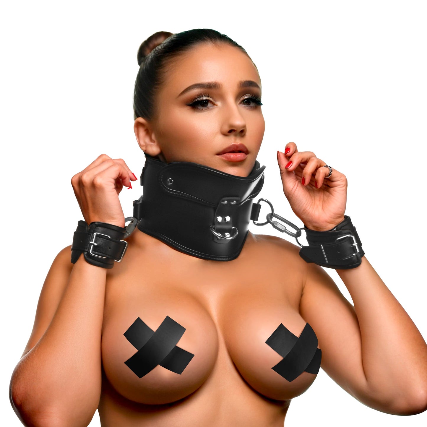 collar, neck, restraint, bondage gear, bdsm wear, kink, fetish