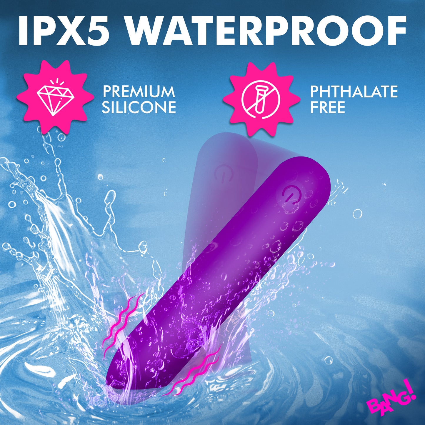 bullet vibrator, waterproof, vibe, adult toy, sex toy, women