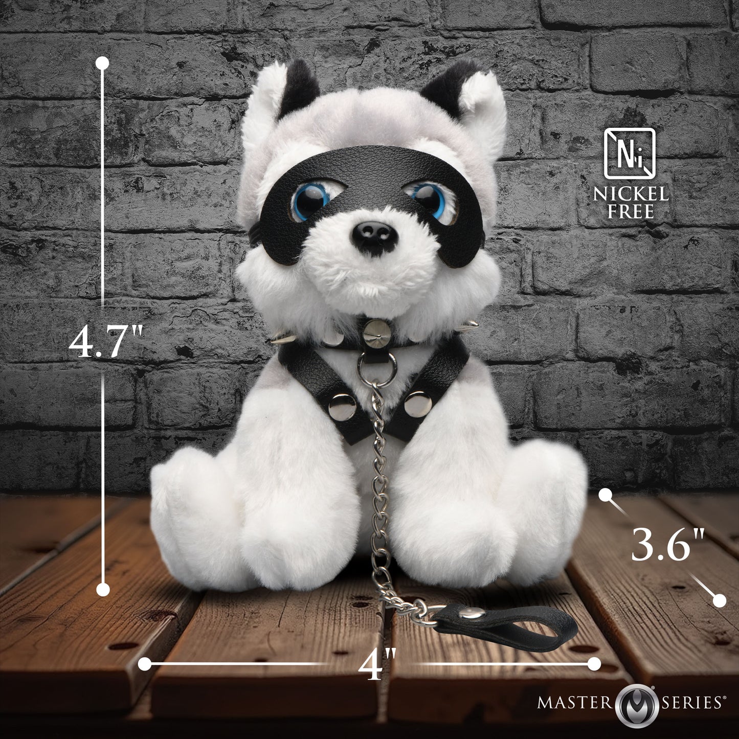 Max The Fetish Pup Keychain