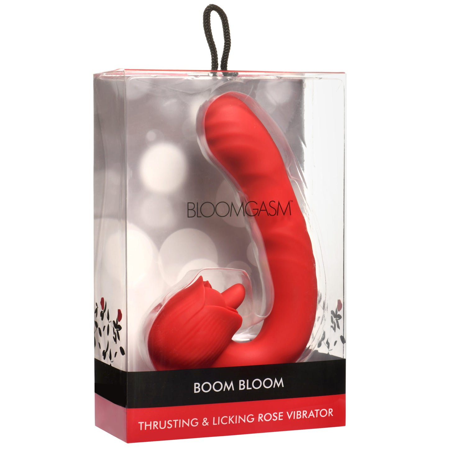 Boom Bloom Thrusting & Licking Rose Vibrator