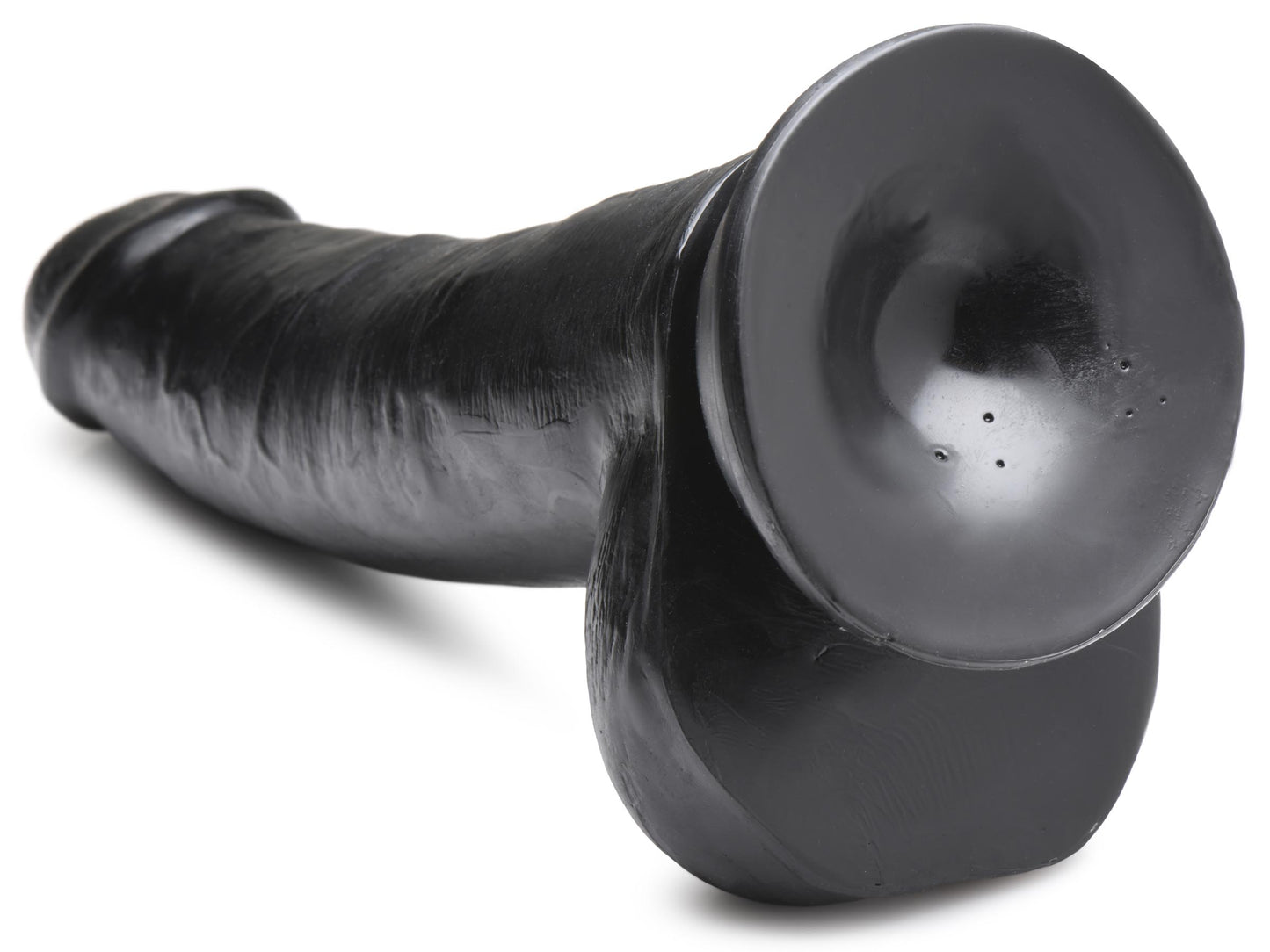 Jock 8 Inch Dong With Balls Black