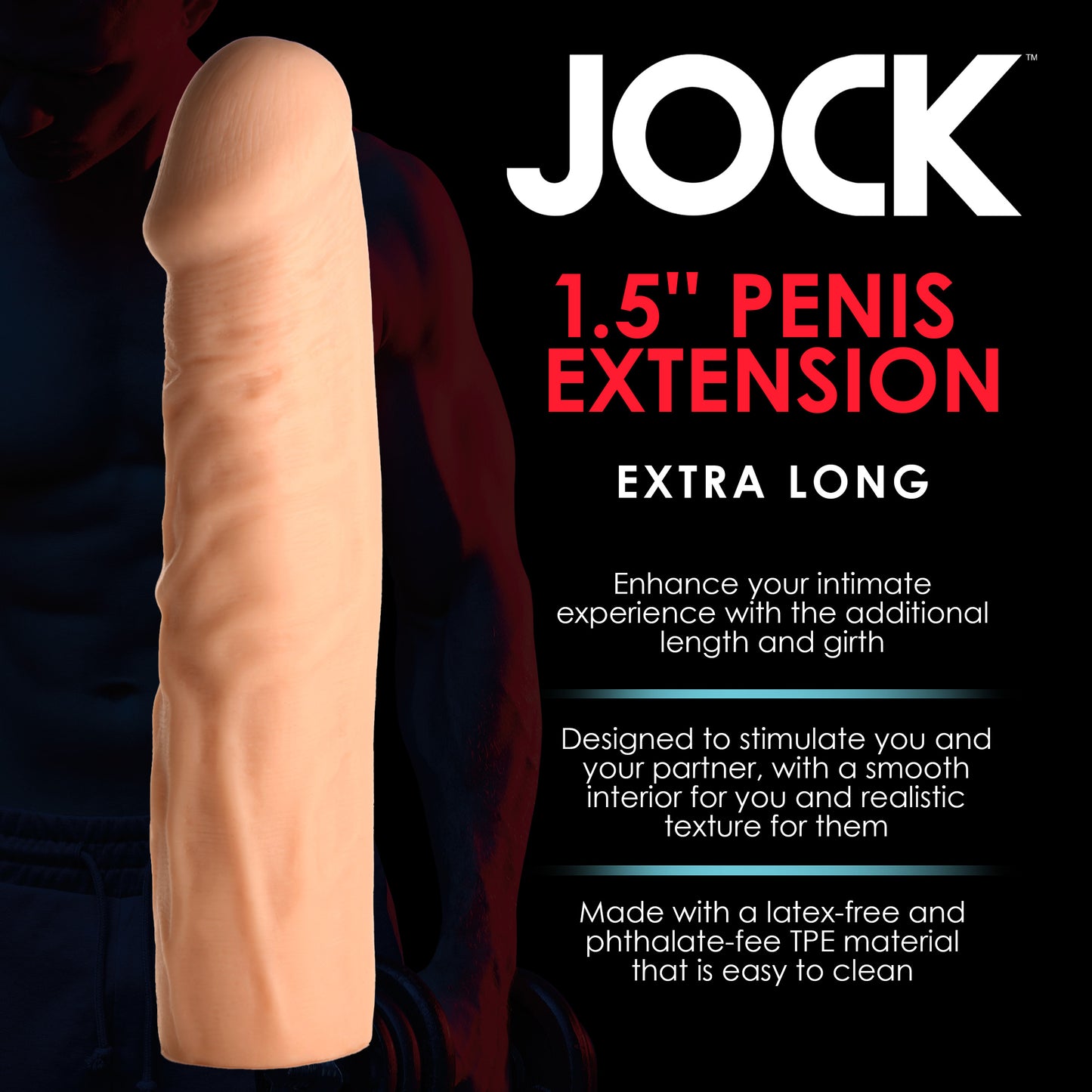 penis sleeve, cocksleeve, cock sheath, penis extender, penis extension