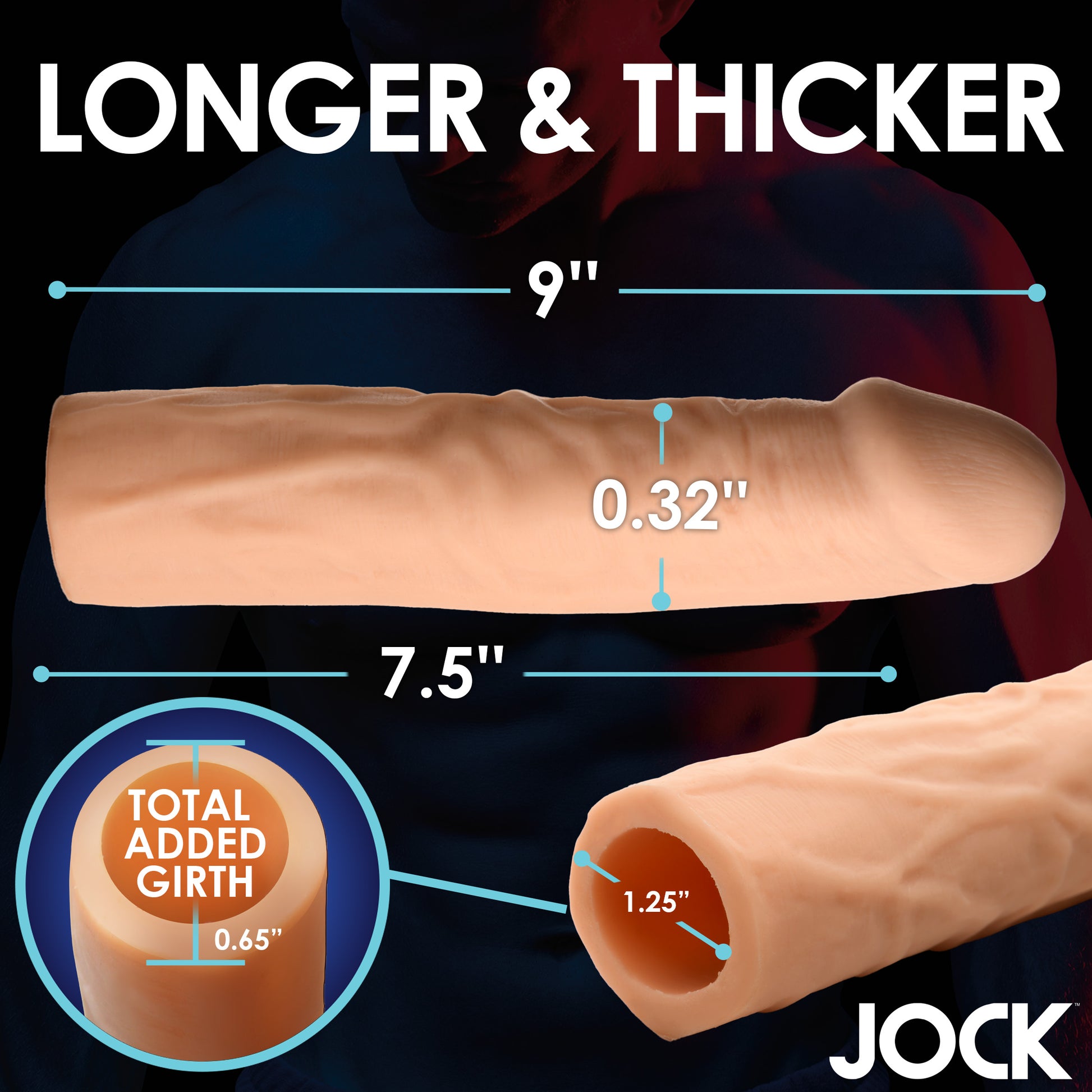 penis sleeve, cocksleeve, cock sheath, penis extender, penis extension