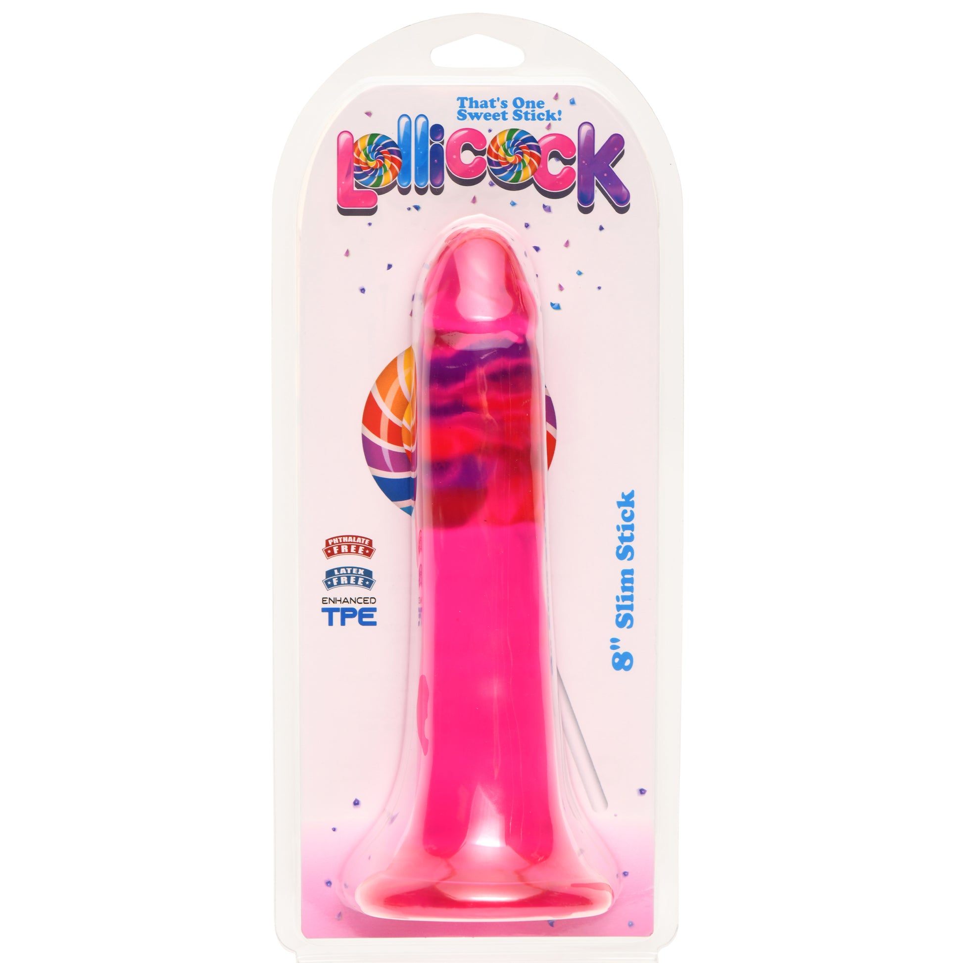 dildo, pink, jelly, suction base, realistic