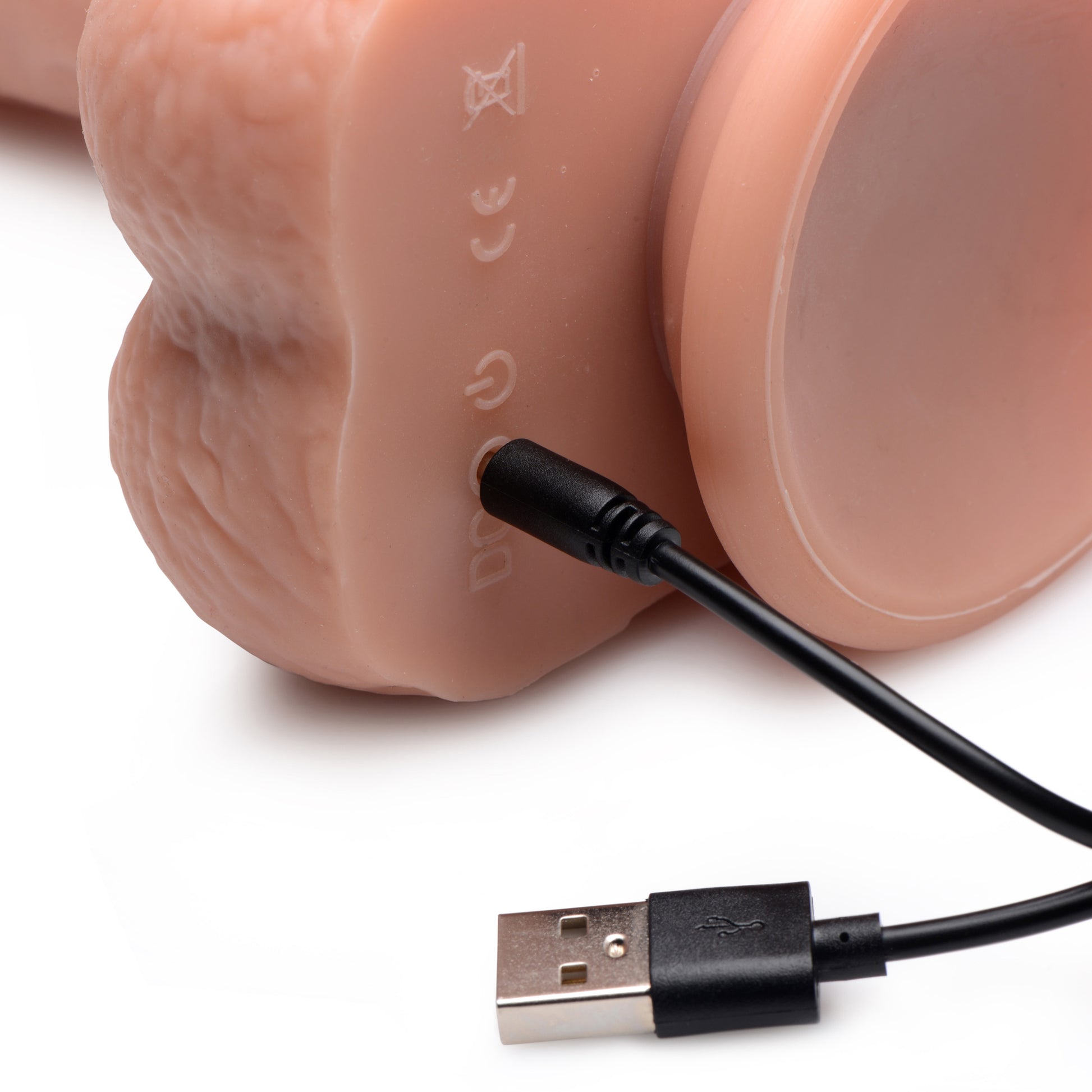 dildo, vibrating, thrusting, realistic, balls, suction base, remote, remote controlled, sex toy, adult toy, women, vaginal, anal