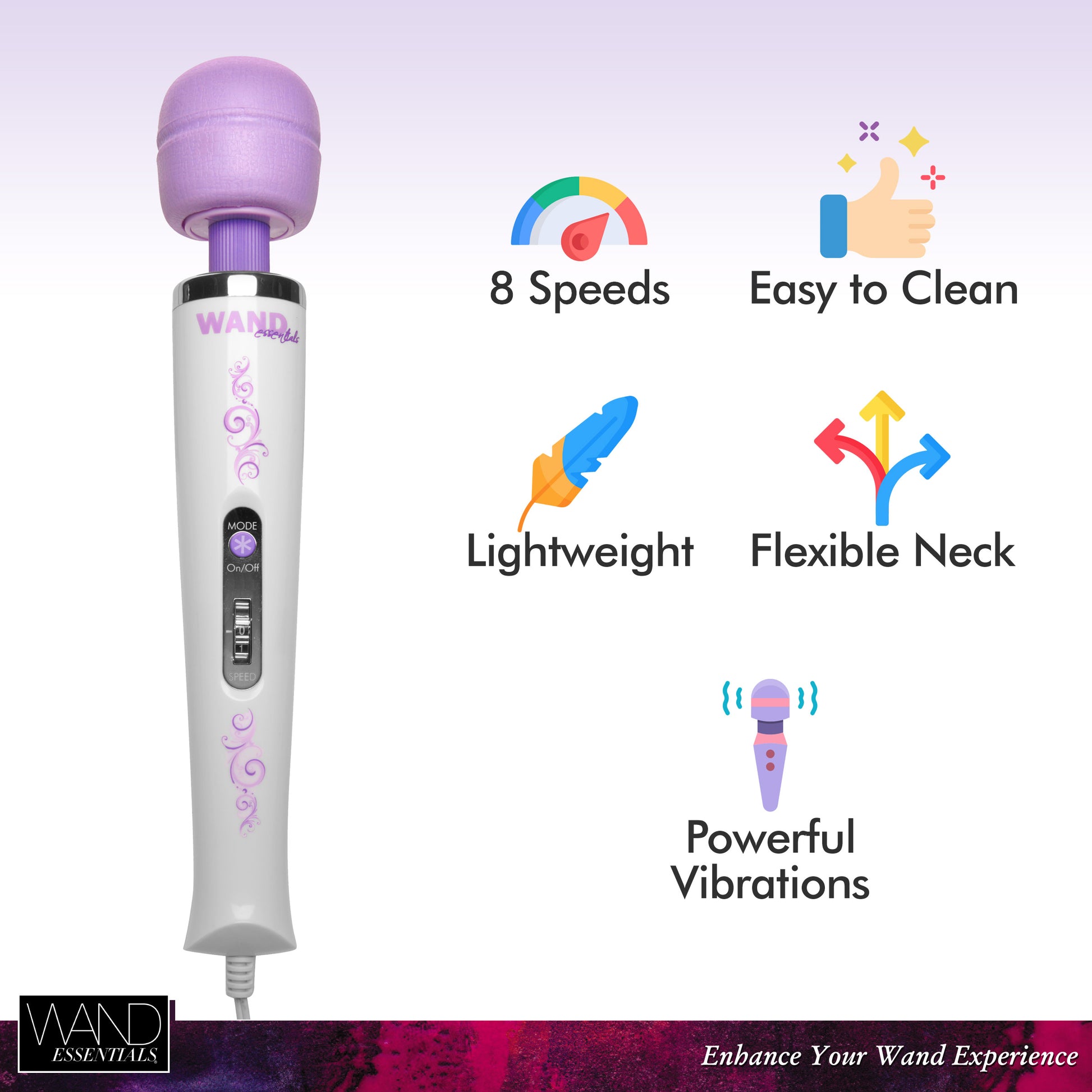 wand vibrator, massager, sex toy, adult toy