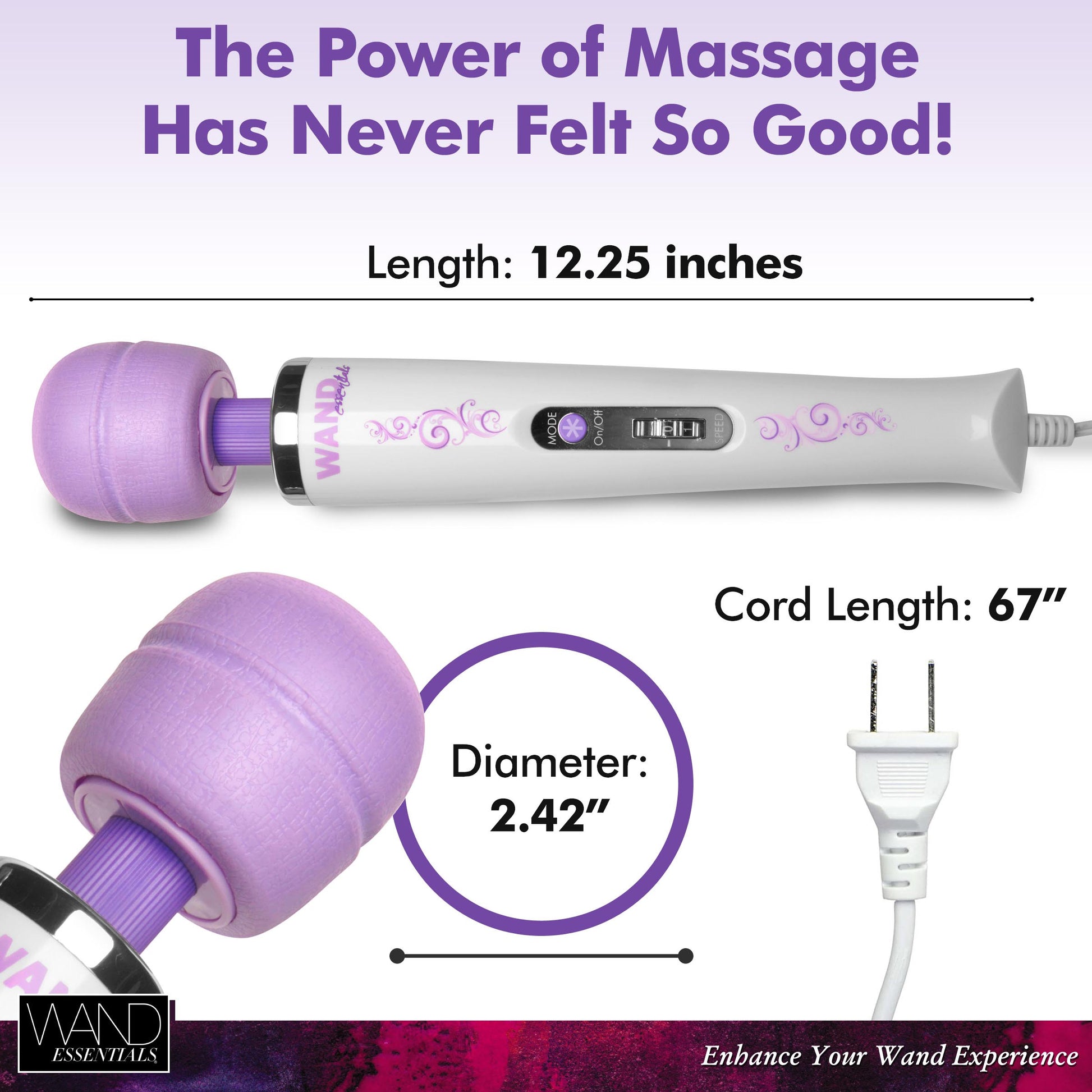 wand vibrator, massager, sex toy, adult toy
