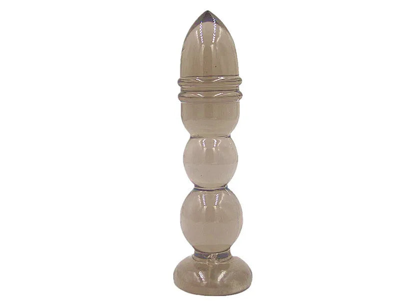 Silicone Thread Anal Plug Beads Jelly Toys Skin Anal Butt Plug for Woman and Men