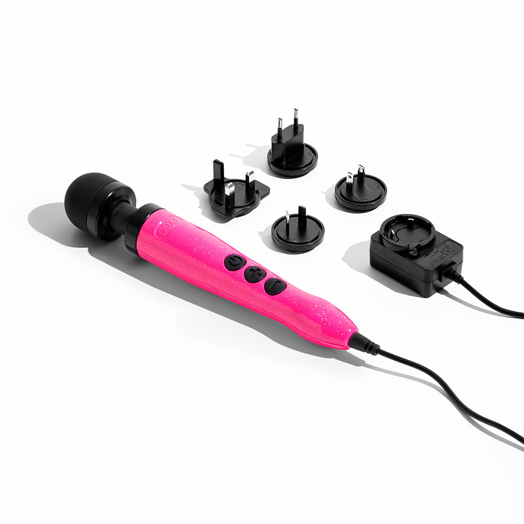Die Cast 3 - Breast Cancer Awareness Edition - Hot Pink wand vibrator, massager, sex toy, adult toy