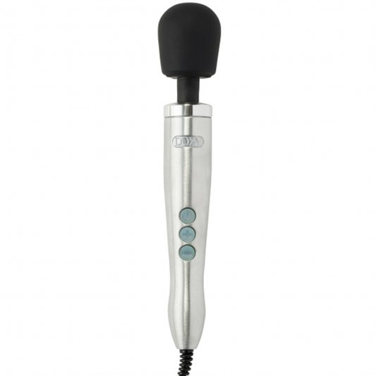 Die Cast - Brushed Metal wand vibrator, sex toy, adult toy, women, massager, hitachi