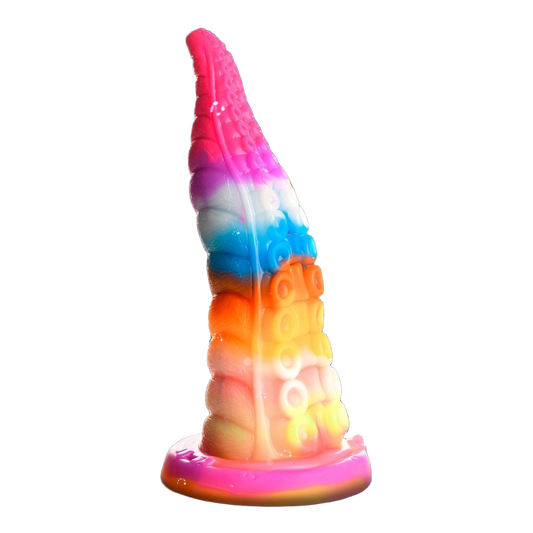 Luminoctopus Glow-in-the-dark Tentacle Silicone Dildo