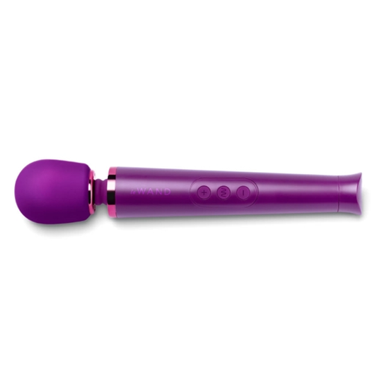 Petite Rechargeable Massager - Dark Cherry wand vibrator, sex toy, adult toy, women, massager, hitachi