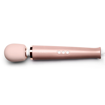 Plug-In Vibrating Massager - Rose Gold wand vibrator, sex toy, adult toy, women, massager, hitachi