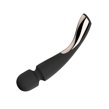 Smart Wand 2 Medium Black wand, massager, vibrator, women, sex toy, adult toy, vibe, hitachi