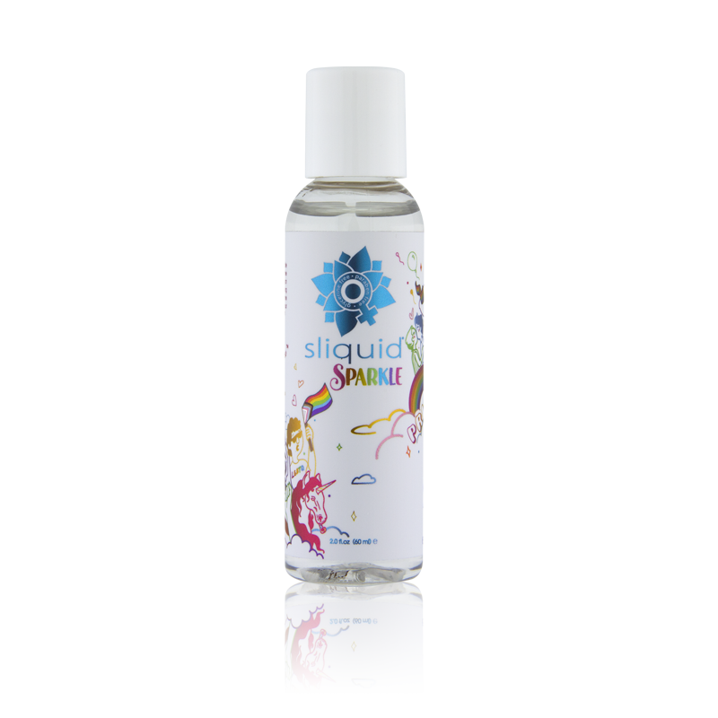 Sparkle Pride Lube 2oz, water based, anal lube, personal lubricant 